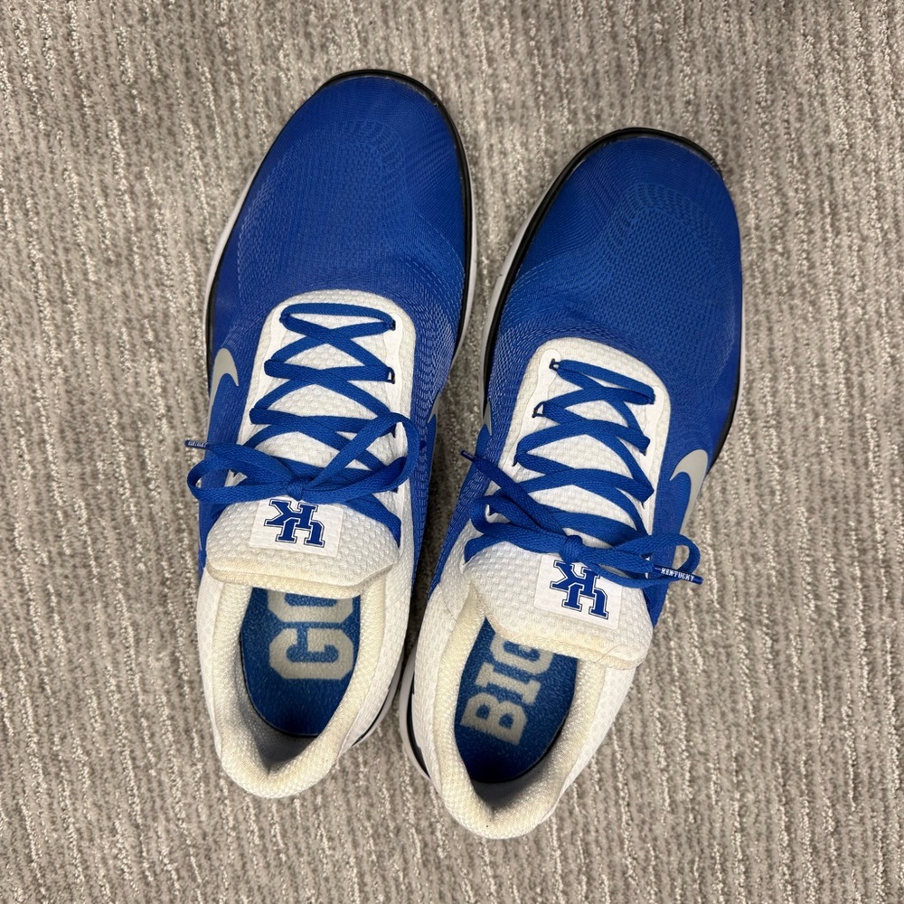 Nike Kentucky Wildcats Golf Shoes Blue White NCAA Men’s